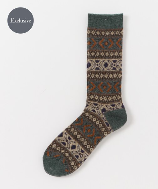 『別注』Anonymous Ism×DOORS　ウールジャガードクルー