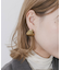 ステンレスシェルモチーフピアス