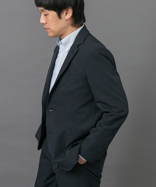 LIFE STYLE TAILOR ブラッシュドツイルストレッチジャケット｜アーバン
