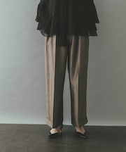 ブライトツイルタックパンツ