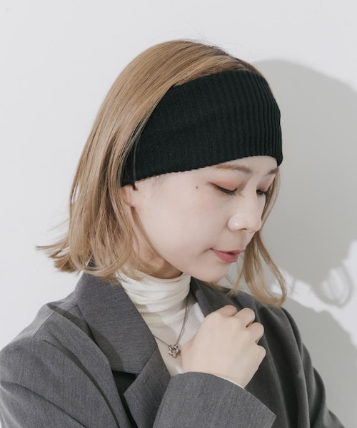 リブニットワイドヘアバンド｜アーバンリサーチの通販｜&mall（アンド