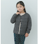 TAION　CREW NECK BUTTON DOWN JACKET(KIDS)