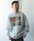 セザンヌ アートプリント裏起毛スウェット
