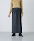 ウールカットストレートスカート