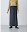 ウールカットストレートスカート