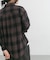 製品染オンブレーチェックシャツ