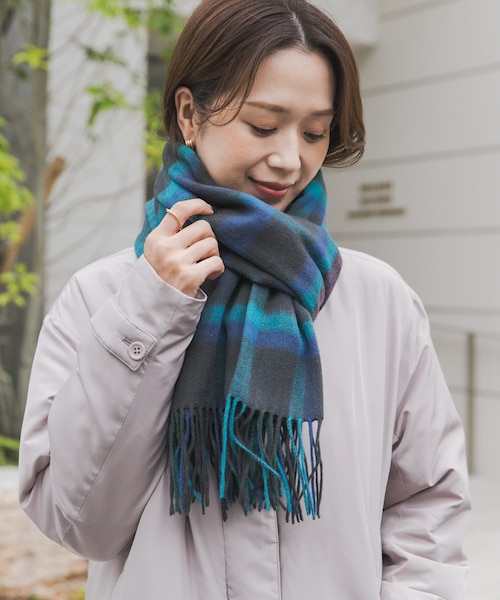 ウールチェックストール｜アーバンリサーチの通販｜&mall（アンド