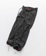 『URTECH』ナイロンタッサーウォームトラウザー