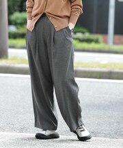 タックカーブラインパンツ