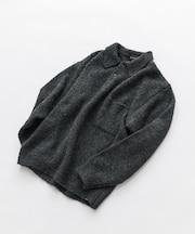 シャギーニットポロプルオーバー