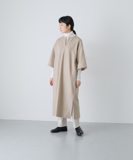 ウールオーバーワンピース