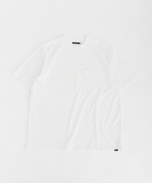 『UR TECH ひやサラクール』 ロゴプリントポケットTシャツ