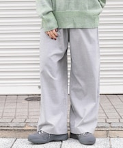 ウールライクイージーワイドトラウザー