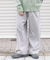 ウールライクイージーワイドトラウザー