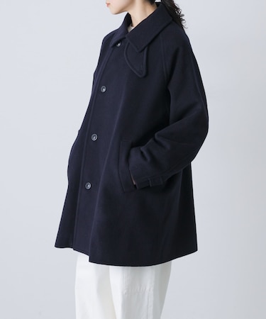 ウールシングルPコート