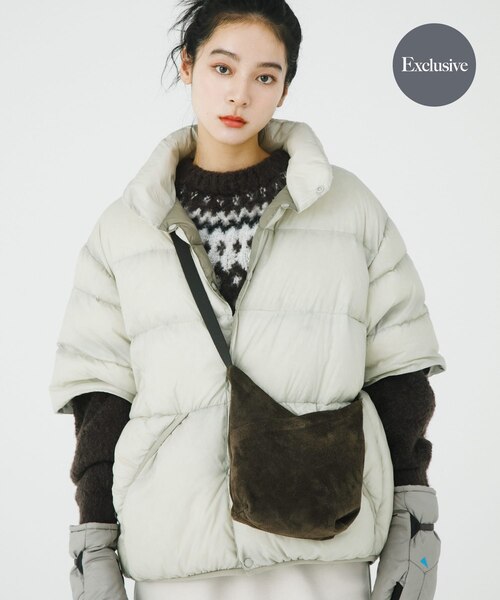 エカル（EKAL）/『別注』TAION×EKAL　ハーフスリーブダウンジャケット 別注』TAION×EKAL ハーフスリーブダウンジャケット｜アーバンリサーチ