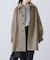 ウールバックタックショートコート