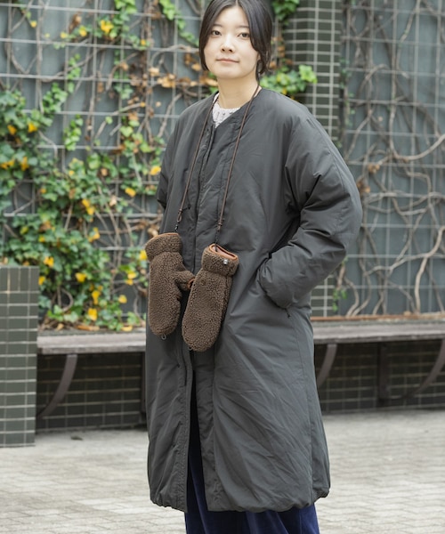 UR TECH』中綿 ノーカラーコート｜アーバンリサーチの通販｜&mall