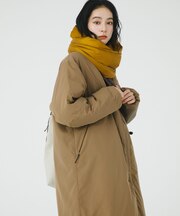 『UR TECH』中綿 ノーカラーコート