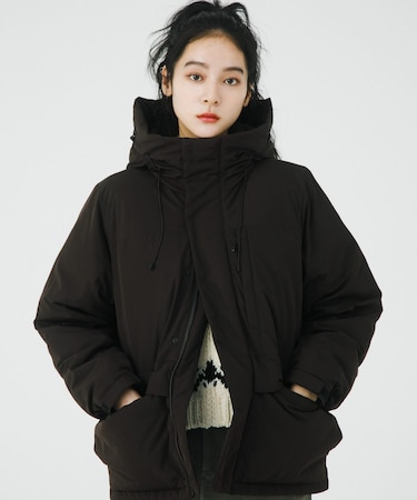 『UR TECH』中綿フードジャケット