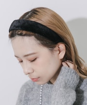 ファーカチューシャ