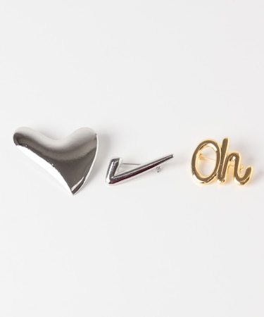 LAPUIS　3set ブローチ