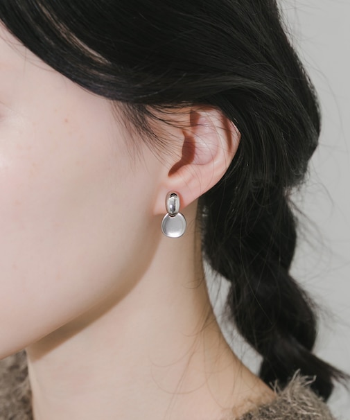 コンビメタルイヤリング