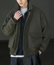 『UR TECH』カットメルトンブルゾン