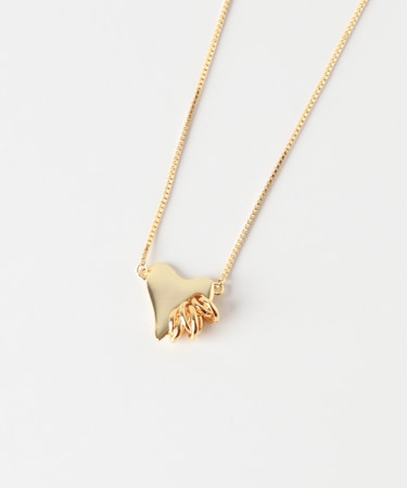 LAPUIS　Coil Heart　ネックレス