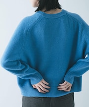 ウォッシャブルウールカシミヤニット