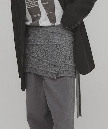 MIXケーブルラップスカート