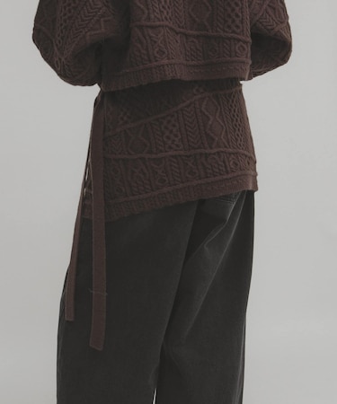 MIXケーブルラップスカート