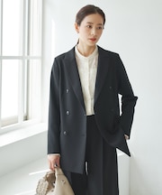 ダブルブレストブレザージャケット