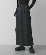 ベルトデザインペンシルスカート