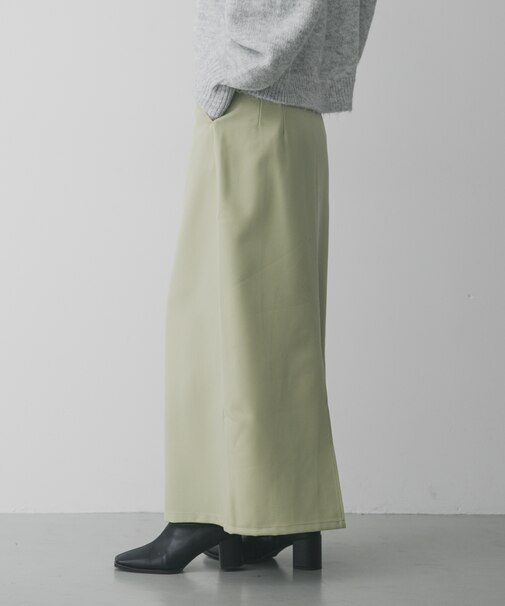 ベルトデザインペンシルスカート