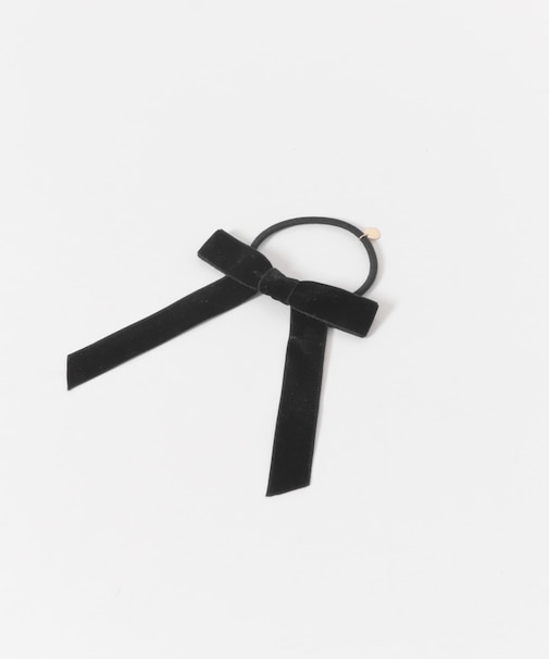 ベロアリボンヘアゴム(KIDS)