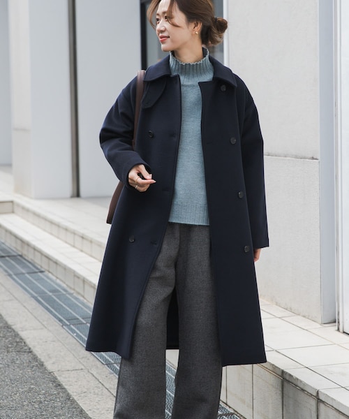 ウールロングコート｜アーバンリサーチの通販｜&mall（アンドモール