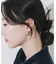 メタルボリュームピアス