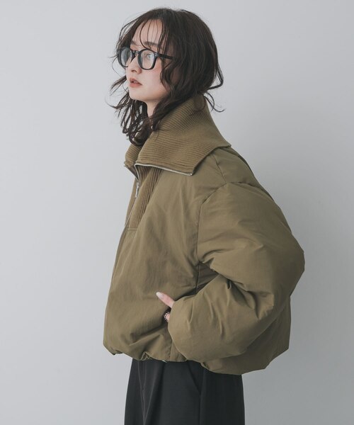 ビッグカラーショートパフジャケット｜アーバンリサーチの通販｜&mall