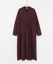 ドロストリボンフレアワンピース