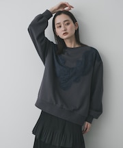 レースルーズスウェット