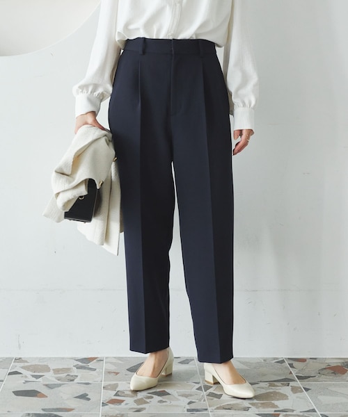 3サイズ展開』タックテーパードパンツ｜アーバンリサーチの通販｜&mall