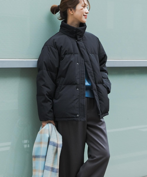 (18日迄値下)アーバンリサーチドアーズ　ダウンミドルジャケット　ブラック　38 ミドルダウンジャケット｜アーバンリサーチの通販｜&mall（アンド