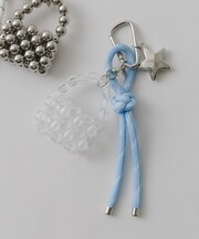 ビーズミニバッグキーチェーン