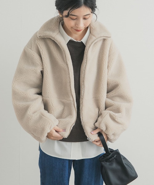 ZIPボアブルゾン｜アーバンリサーチの通販｜&mall（アンドモール）三井