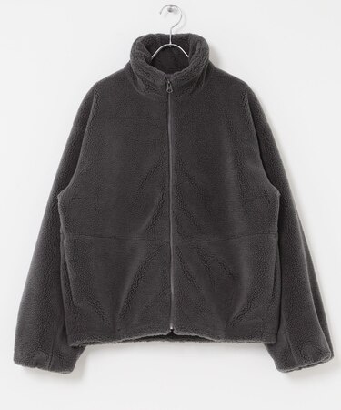 ZIPボアブルゾン