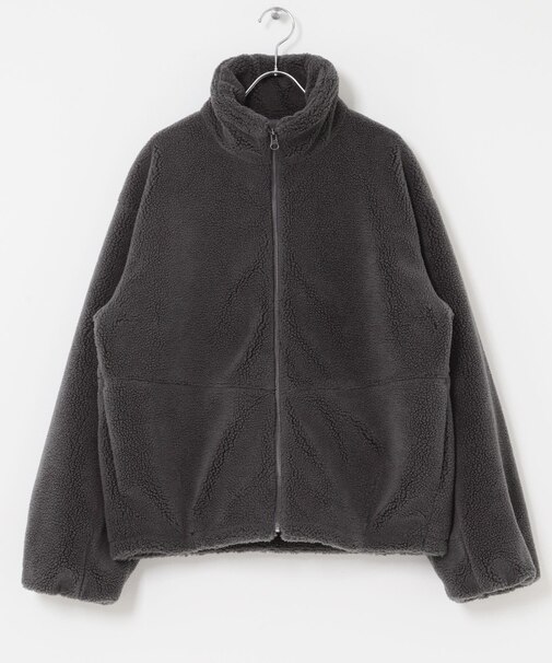 ZIPボアブルゾン