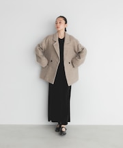 ベロアシャーリングドレス