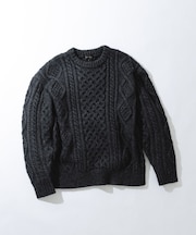 アランニットプルオーバー