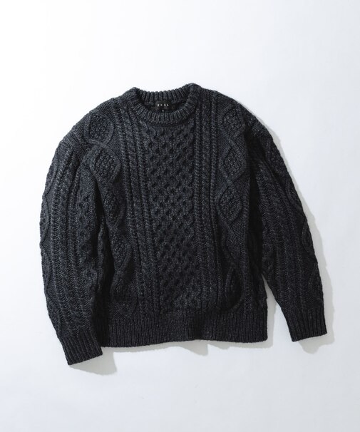 アランニットプルオーバー